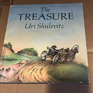 The Treasure by Uri Shulevitz - Illustrated Children's Book - Blue/Green Cover